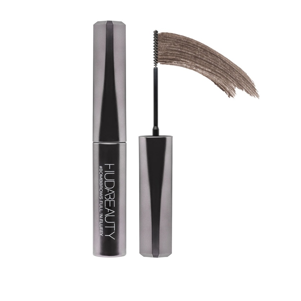 NWT HUDA BEAUTY #BOMBBROWS Full ‘n Fluffy Fiber Gel NUMBER 5 medium brown